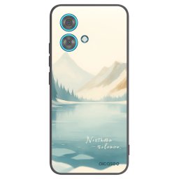 Fekete szilikon tok az alábbi mobiltelefonokra Motorola Edge 40 Neo - NOTHERN SILENCE