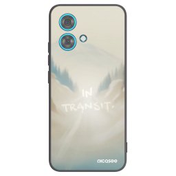 Fekete szilikon tok az alábbi mobiltelefonokra Motorola Edge 40 Neo - IN TRANSIT