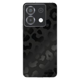 Átlátszó szilikon tok az alábbi mobiltelefonokra Xiaomi Poco X6 - Midnight Leopard