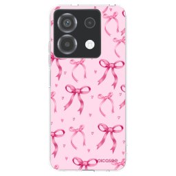 Átlátszó szilikon tok az alábbi mobiltelefonokra Xiaomi Poco X6 - Bow Aesthetic
