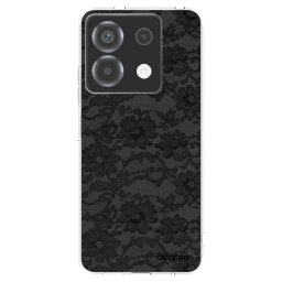 Átlátszó szilikon tok az alábbi mobiltelefonokra Xiaomi Poco X6 - Dark Elegance