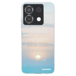 Átlátszó szilikon tok az alábbi mobiltelefonokra Xiaomi Poco X6 - COLD SKIES