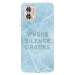 Átlátszó szilikon tok az alábbi mobiltelefonokra Motorola Moto G53 5G - SILENCE