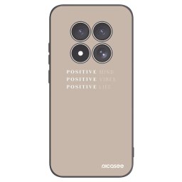 Fekete szilikon tok az alábbi mobiltelefonokra Xiaomi Redmi Note 15 Pro 4G - Positive Vibes