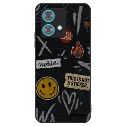 ULTIMATE CASE Motorola Edge 40 Neo - készülékre - STICKERS x TAGS