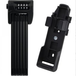 ABUS Bordo Combo 6000C/90 BK SHFL Hajtogatós számzáras kerékpárzár (fekete) 90 cm