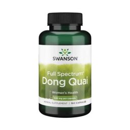 Swanson Dong quai root full spektrum, 530 mg, 100 db