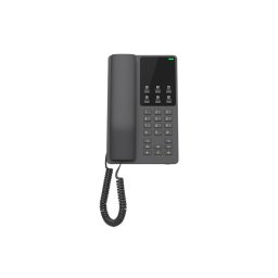 Grandstream GHP621W SIP WiFi szállodai telefon fekete színben
