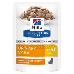 Hill's Prescription Diet™ c/d™ Multicare nedves macskatáp 12 x 85 g