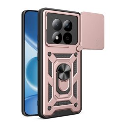 Defender szilikon telefonvédő (ütésállóság, tartógyűrű, kameravédő) ROZÉARANY Xiaomi Redmi Note 15 Pro 5G