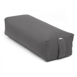 Bodhi SALAMBA ECO téglalap jóga bolster kapokrost töltettel – anthracite