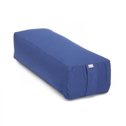 Bodhi SALAMBA ECO téglalap jóga bolster kapokrost töltettel – dark blue
