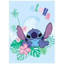 Lilo és Stitch, A csillagkutya mikroflanel, plüss takaró 100x150cm Nr2