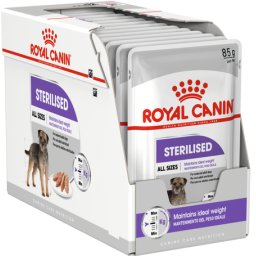 Royal Canin Sterilised - Nedves táp ivartalanított felnőtt kutyák részére (24 x 85 g) 2.04kg
