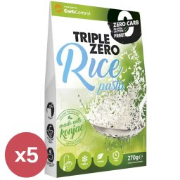 Forpro Triple Zero Rizs alakú konjac tészta csomag 5X200 g