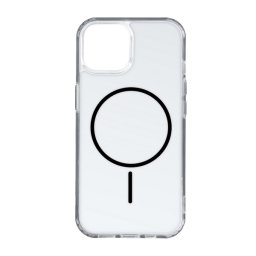 Szilikon telefonvédő (ultravékony, műanyag hátlap, MagSafe, légpárnás sarok) FEKETE Samsung Galaxy S26 Plus (SM-S947)