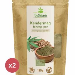 BioMenü BIO KENDERMAG fehérje por DUO 2X125 g