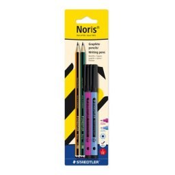 STAEDTLER Grafitceruza és tűfilc készlet, STAEDTLER "Noris(R) colour edition set", lila+kék tűfilc