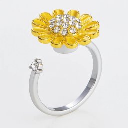 Pörgő napraforgó stresszoldó gyűrű