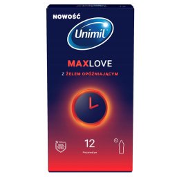 Unimil Max Love Time Control vszer 12 db