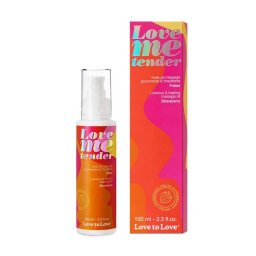 Love Me Tender Masszzsolaj (eper, 100 ml)