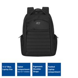 Laptop hátizsák 17.3" fekete ACT (AC8535)