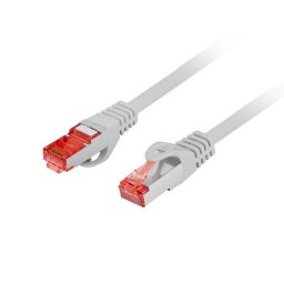 LANBERG Patch kábel CAT 6 S-FTP, AWG 26/7, LSZH, réz, szürke, 5m