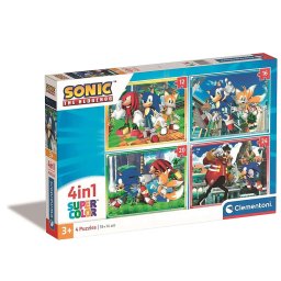 Sonic 4 az 1-ben puzzle Clementoni