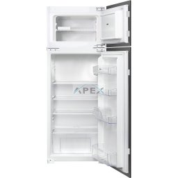 SMEG BEÉPÍTHETŐ HŰTŐ ÉS FAGYASZTÓ, 54x144,5 cm, fordítható ajtó, palacktartó, fehér