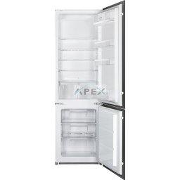 SMEG BEÉPÍTHETŐ HŰTŐ ÉS FAGYASZTÓ, 54x177,9 cm, fordítható ajtó, fehér