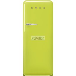 SMEG KOMBINÁLT HŰTŐ ÉS FAGYASZTÓ, 60,1x150 cm, jobb oldali pántok, lime zöld
