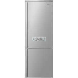 SMEG SZABADONÁLLÓ HŰTŐ ÉS FAGYASZTÓ, Classic design, 70x90 cm, jobb oldali pántok, inox