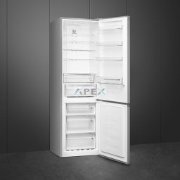 SMEG SZABADONÁLLÓ HŰTŐ ÉS FAGYASZTÓ, 60x200 cm, C energiaosztály, külső kijelző, inox
