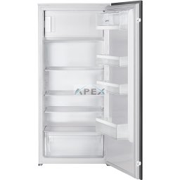 SMEG MUNKALAP ALÁ ÉPÍTHETŐ HŰTŐ ÉS FAGYASZTÓ, 54x122 cm, fordítható ajtó, fehér