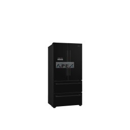 SMEG SZABANONÁLLÓ HŰTŐ ÉS FAGYASZTÓ, 84x182, E energiaosztály, külső LED kijelző, fekete
