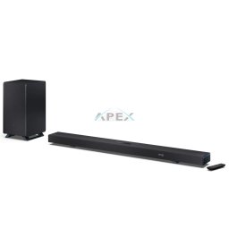 SHARP Q HT-SBW55121(BK) 5.1.2 Dolby Atmos / DTS:X hangprojektor vezeték nélküli mélynyomóval fekete
