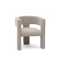 Sötét bézs design fotel ALPAH E