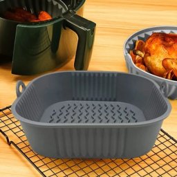 Négyszög Forrólevegős sütőhöz szilikon betét 18.5 cm (1db)