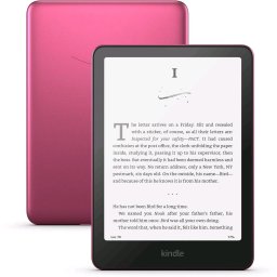 E-könyv Amazon Kindle Paperwhite Signature Edition 2024 (32 GB), málna, NÉLKÜL HIRDETÉSEK nélkül