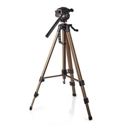 Nedis TPOD2300BZ - állvány | pásztázás és dőlés | max. 3,5 kg | 161 cm | fekete / ezüst