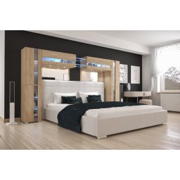 Prince Panama 14 hálószoba bútor sonoma tölgy (290,6cm)
