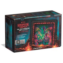 Stranger Things Upside Down 520 db-os puzzle LED-es keretben Clementoni