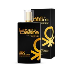 Feromon Love Desire Gold férfi parfüm 100 ml