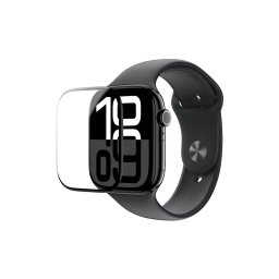 AmazingThing Radix Film fólia fekete szegéllyel Apple Watch 10 (46mm)