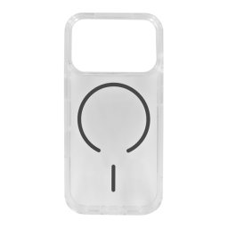 Szilikon telefonvédő (ultravékony, műanyag hátlap, MagSafe, légpárnás sarok) SÖTÉTSZÜRKE Apple iPhone 17 Pro Max