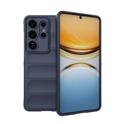 Szilikon telefonvédő (ütésállóság, kameravédő, 3D) SÖTÉTKÉK Samsung Galaxy S26 Ultra (SM-S948)