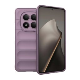 Szilikon telefonvédő (ütésállóság, kameravédő, 3D) LILA Xiaomi Redmi Note 15 Pro 4G