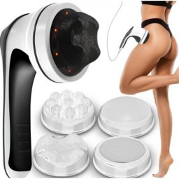 Relaxáló Karcsúsító Anti-cellulit masszírozógép, fűtő funkcióval, RT