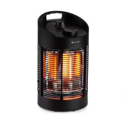 Blumfeldt Heat Guru 360 Mini, infravörös hősugárzó, 700/350 W, forgás, fekete (GQM2-HeatGuru360Mini)