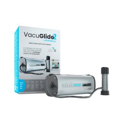 VacuGlide 2 - automata, hálózati férfi luxus maszturbátor (ezüst)